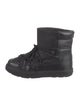 Moncler Leather Lace-Up Boots
