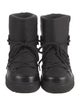 Moncler Leather Lace-Up Boots