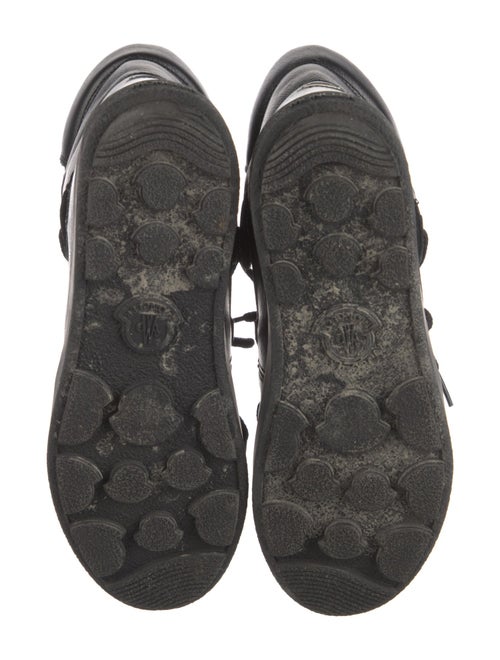 Moncler Leather Lace-Up Boots