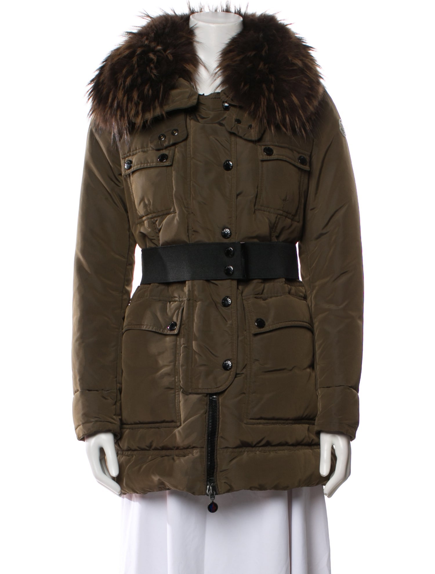 Moncler Nylon Down Coat