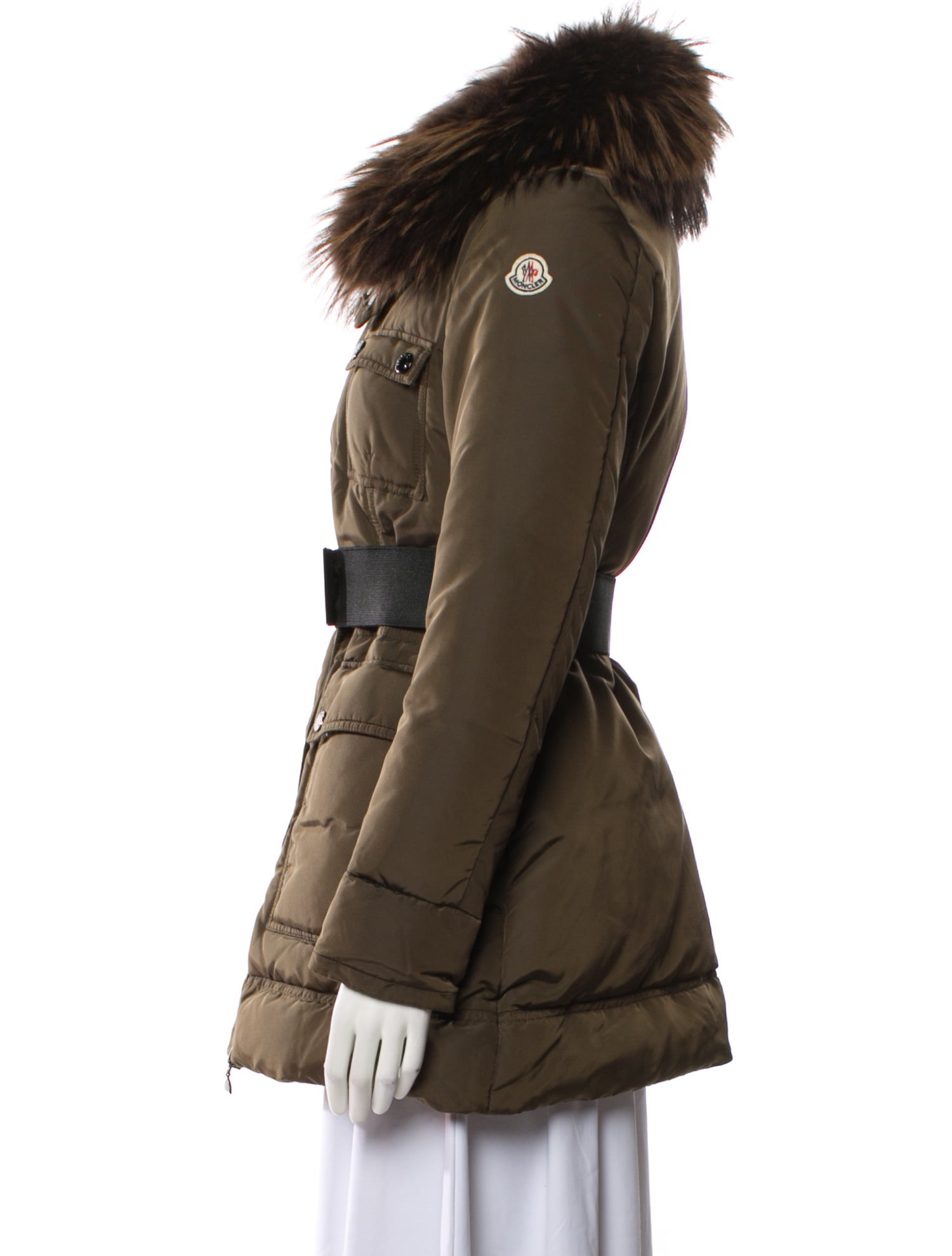 Moncler Nylon Down Coat