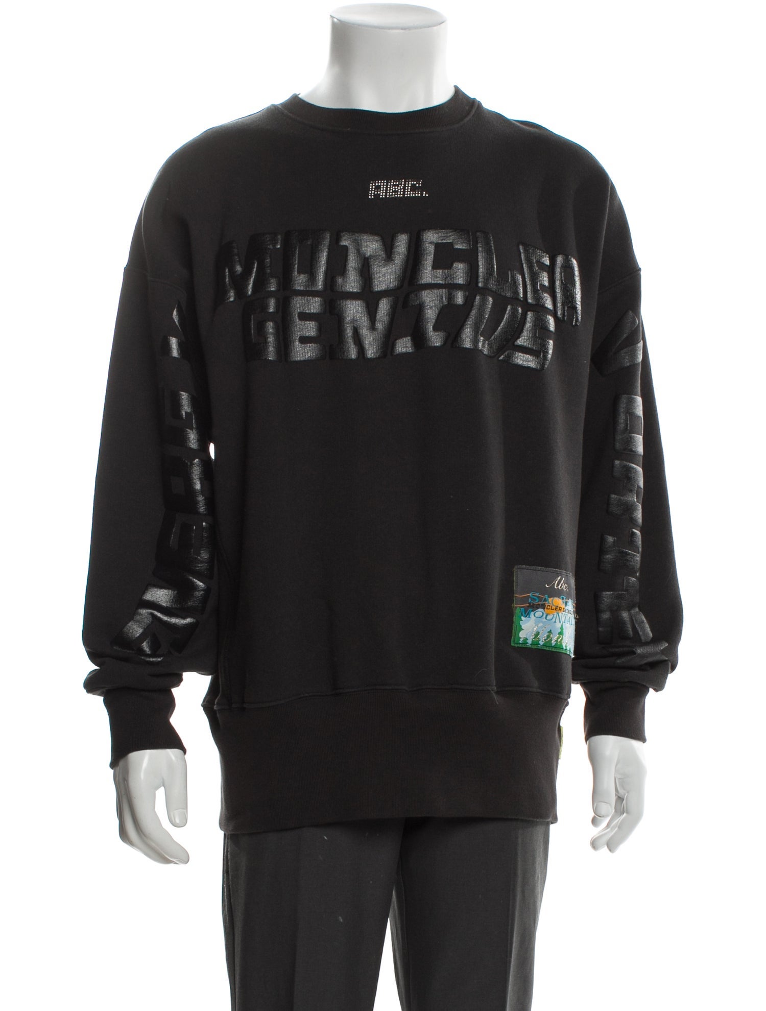Moncler Genius x Advisory Board Crystals Graphic Print Sweatshirt