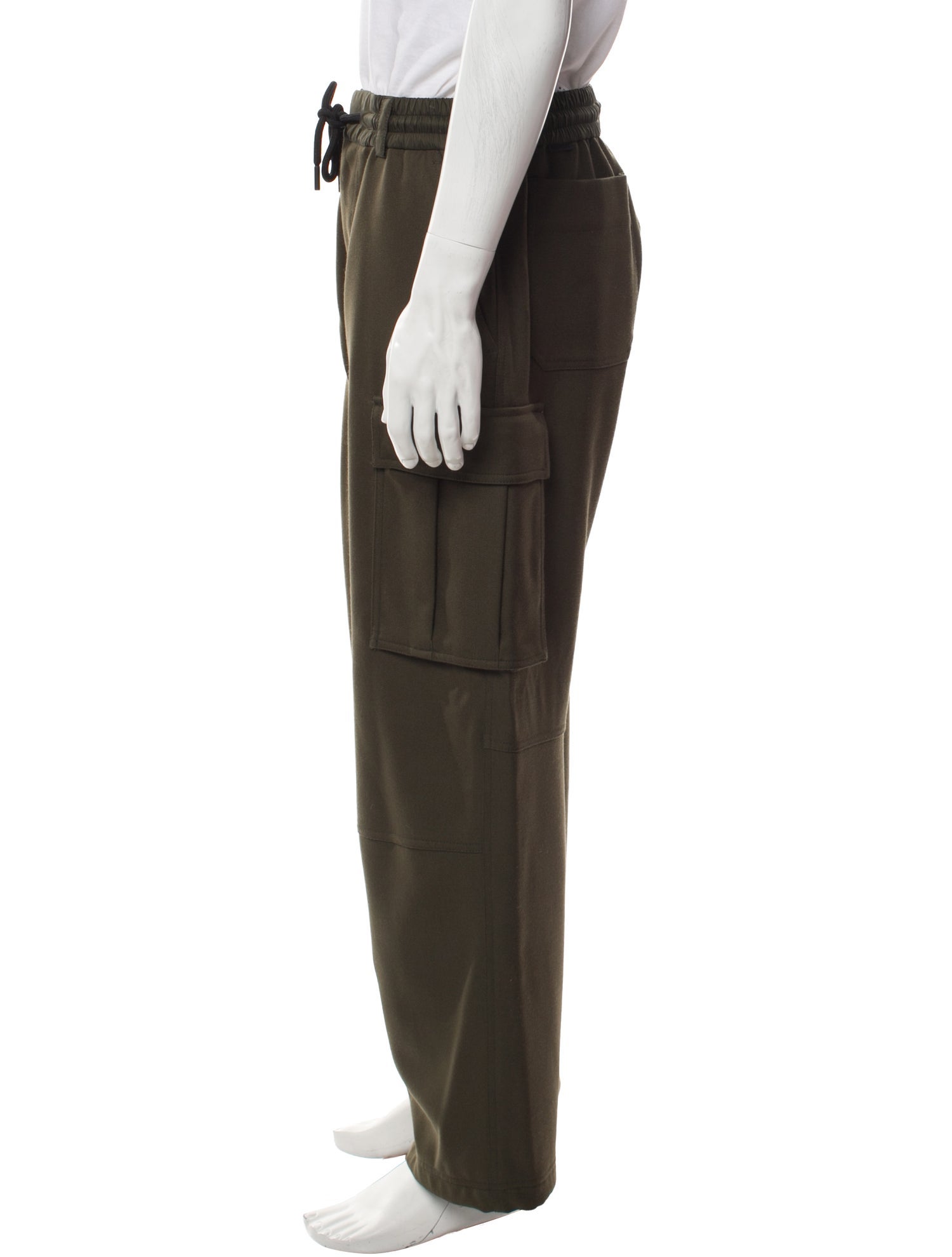 Moncler Wool Cargo Pants