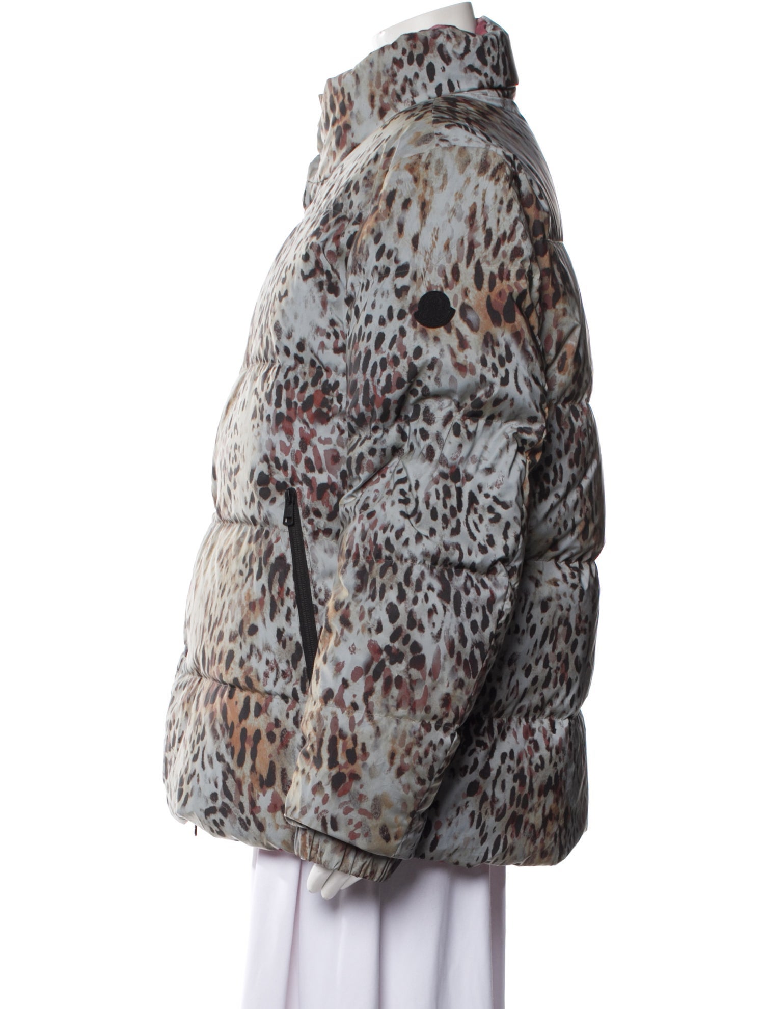 Moncler Genius Down Animal Print Down Jacket