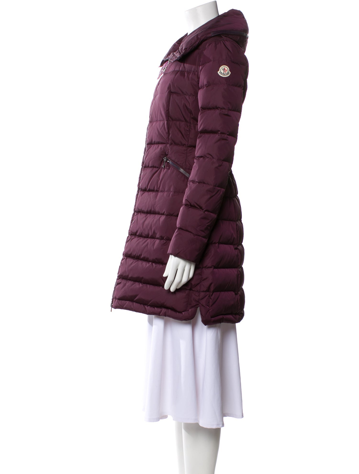 Moncler Nylon Down Coat
