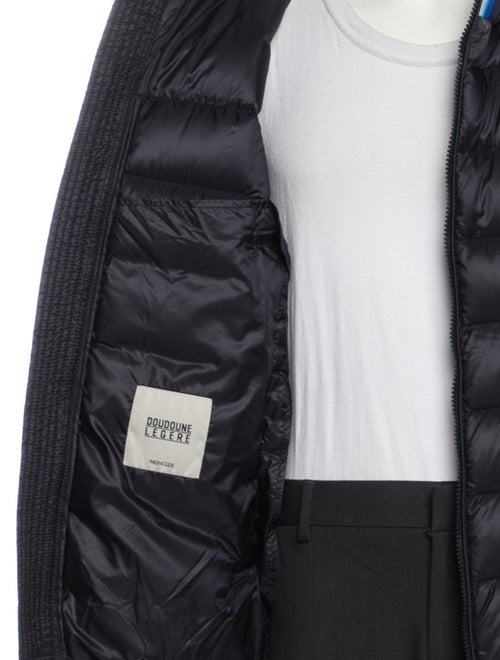 Moncler Striped Puffer Coat