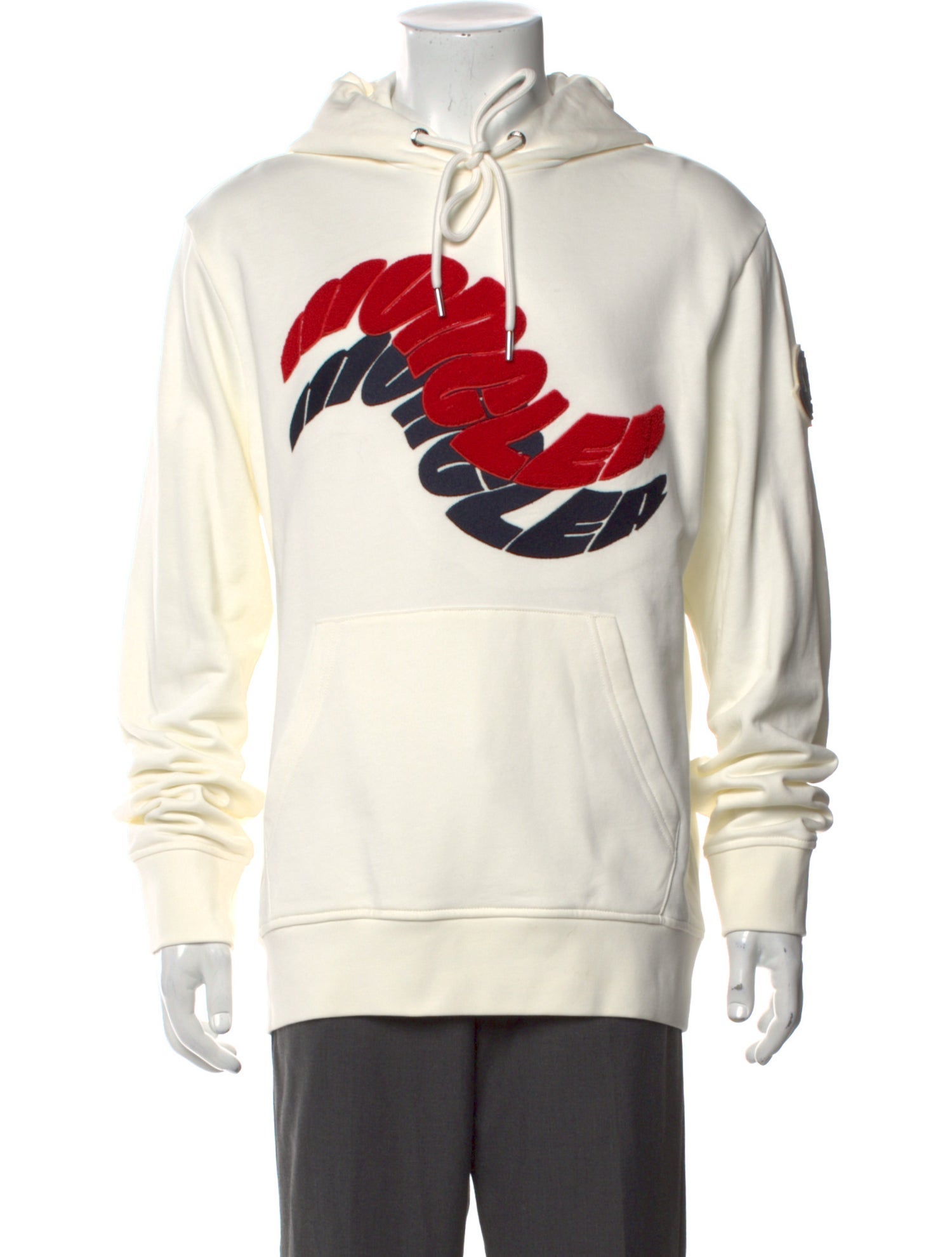 Moncler Graphic Print Crew Neck Hoodie
