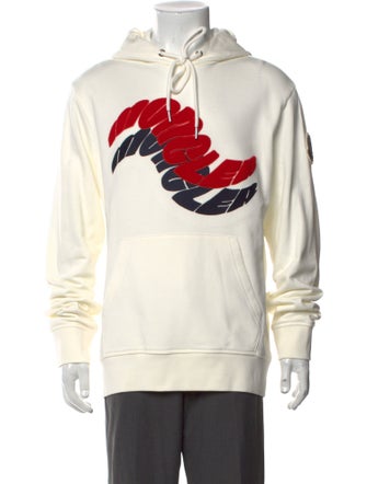 Moncler Graphic Print Crew Neck Hoodie