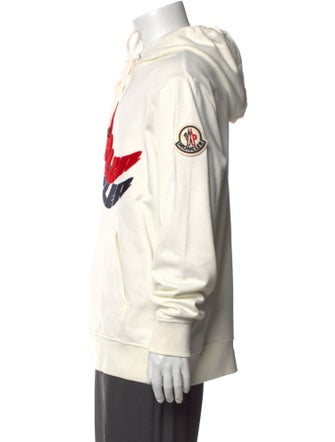 Moncler Graphic Print Crew Neck Hoodie