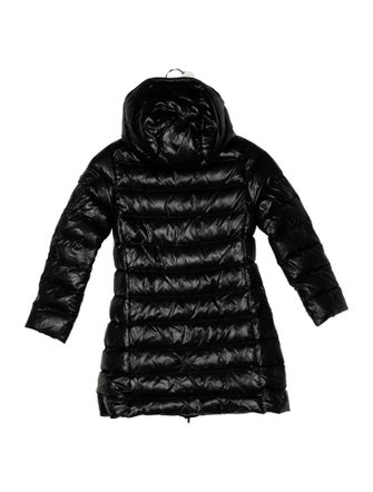 Moncler Girls' Long Down Puffer Coat