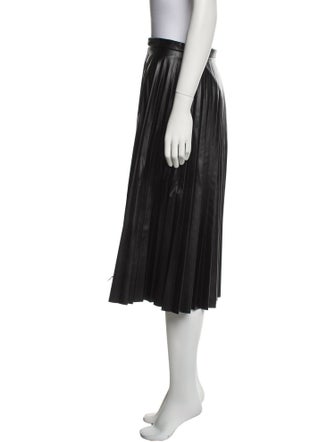 Moncler Pleated Accents Knee-Length Skirt