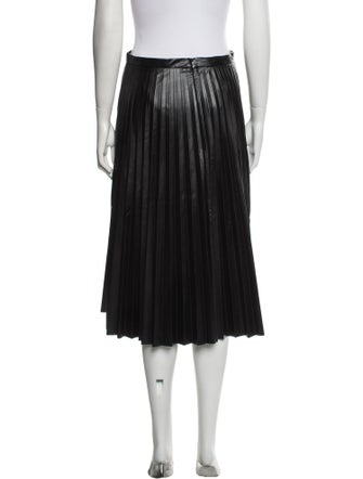 Moncler Pleated Accents Knee-Length Skirt