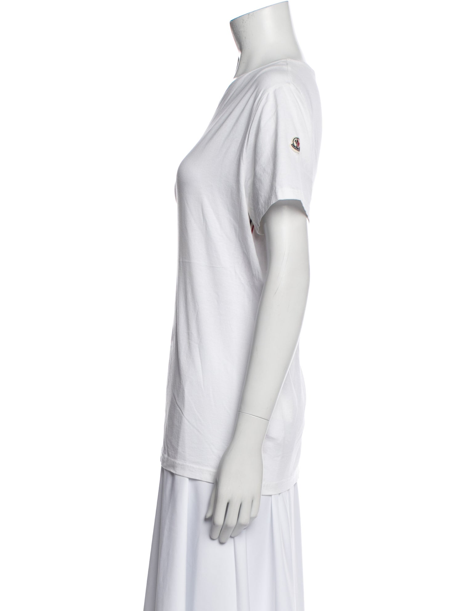 Moncler Scoop Neck Short Sleeve T-Shirt