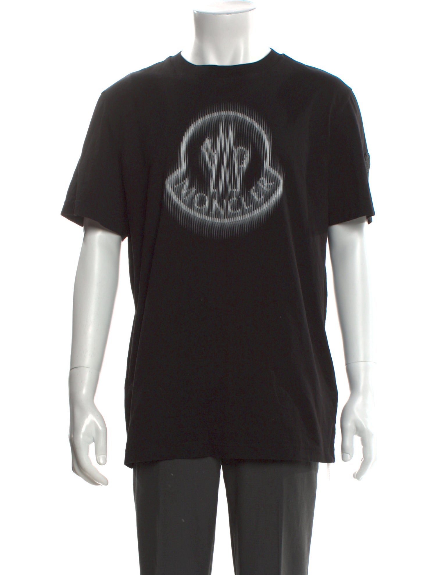 Moncler Graphic Print Crew Neck T-Shirt