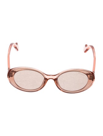 Moncler Round Tinted Sunglasses