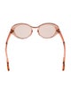 Moncler Round Tinted Sunglasses