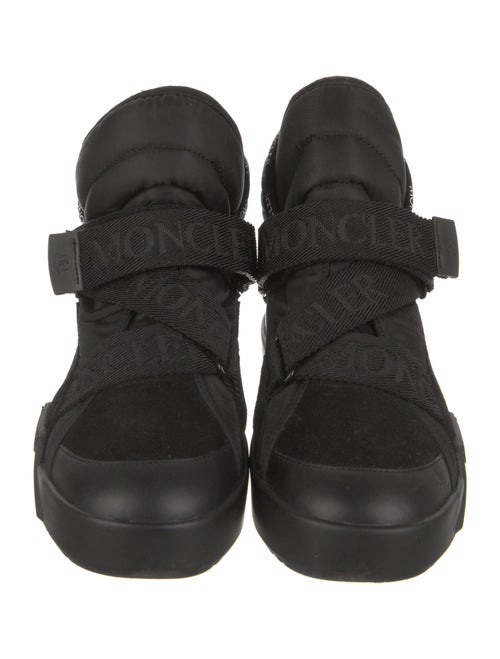 Moncler Leather Combat Boots