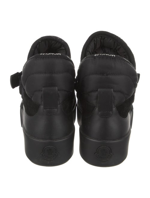 Moncler Leather Combat Boots