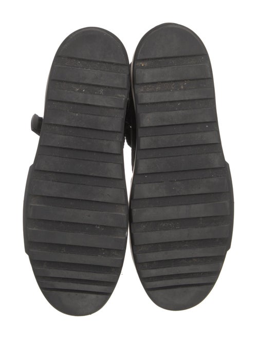 Moncler Leather Combat Boots