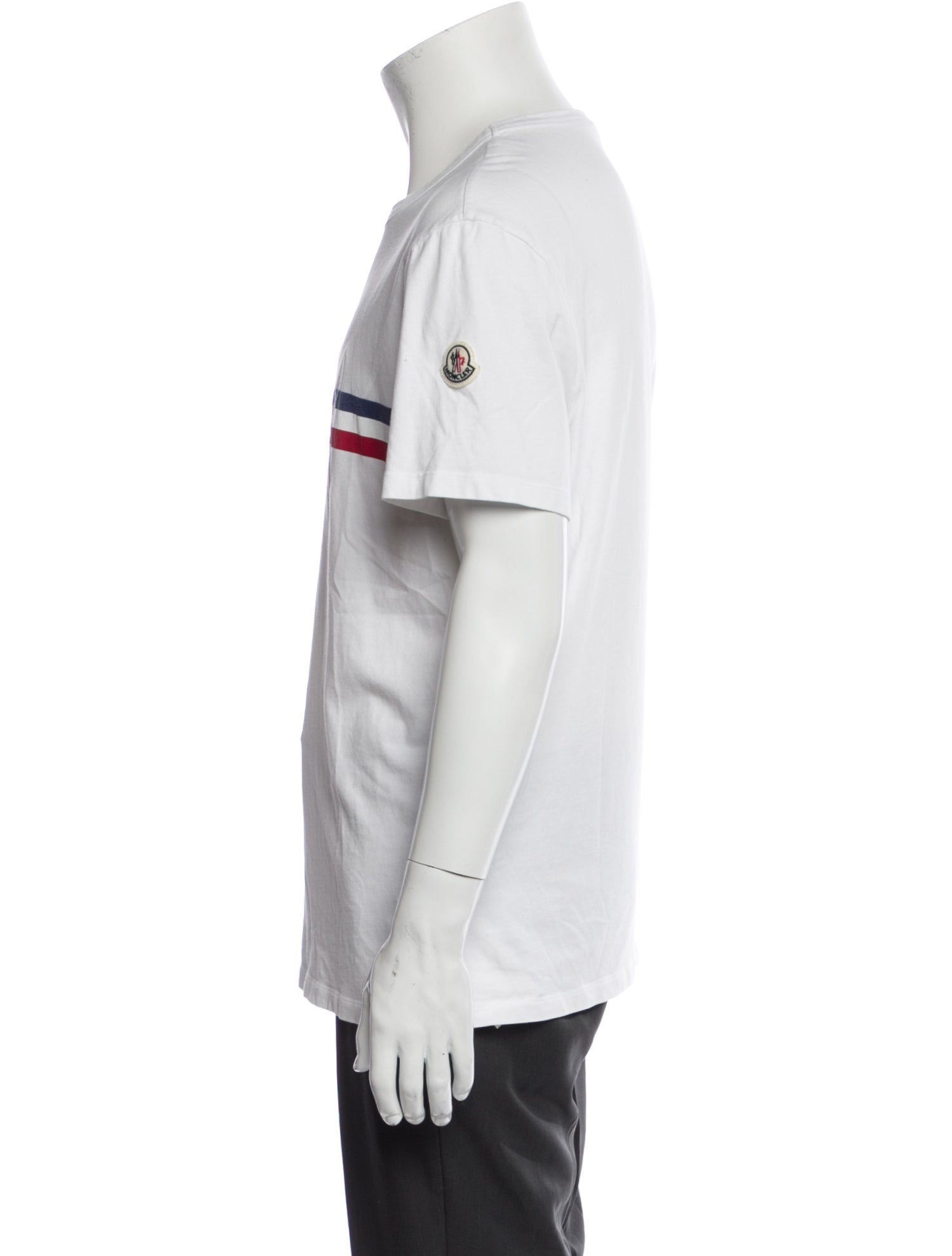 Moncler Striped Crew Neck T-Shirt