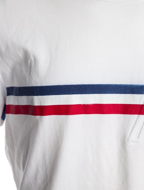 Moncler Striped Crew Neck T-Shirt