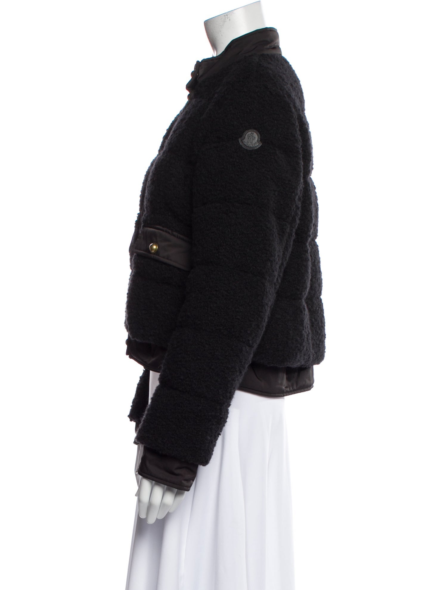 Moncler Wool Bomber Jacket