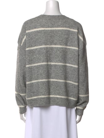 Moncler Striped Crew Neck Sweater