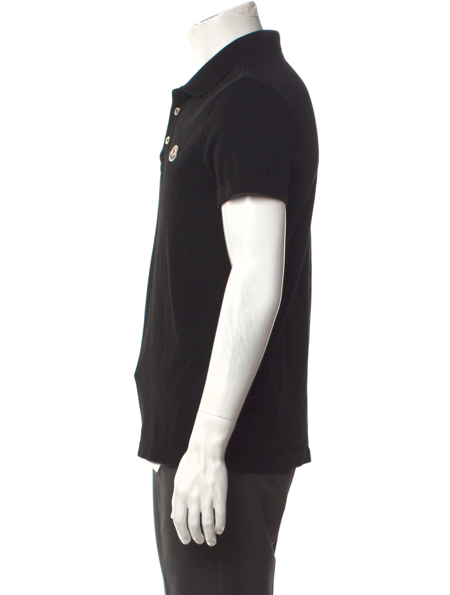 Moncler Crew Neck Short Sleeve Polo Shirt