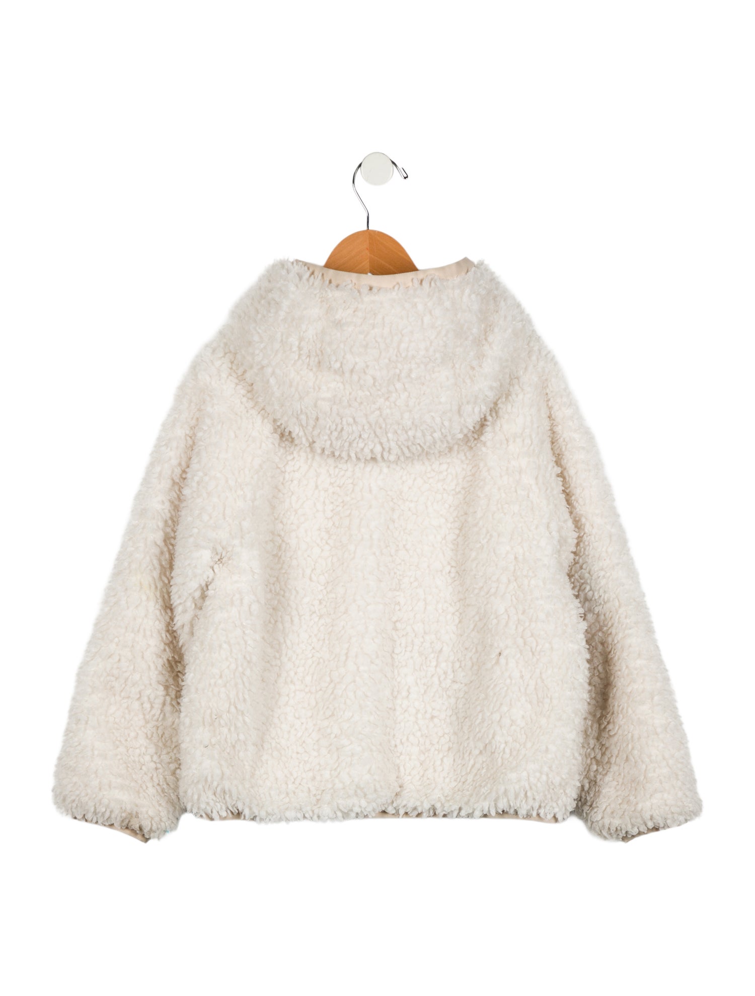 Moncler Grenoble Girls' Reversible Faux Fur Jacket