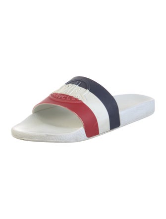 Moncler Rubber Striped Slides