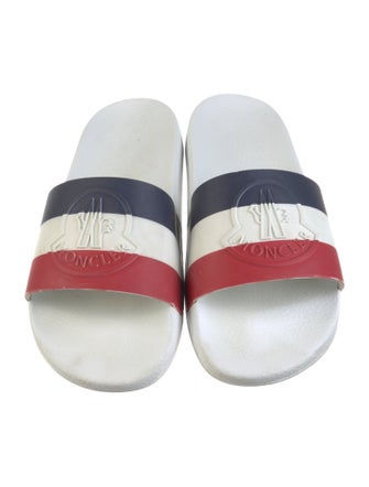 Moncler Rubber Striped Slides