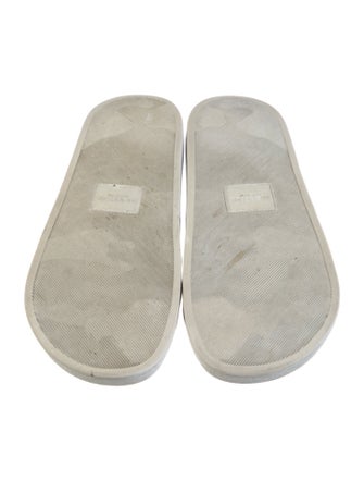 Moncler Rubber Striped Slides