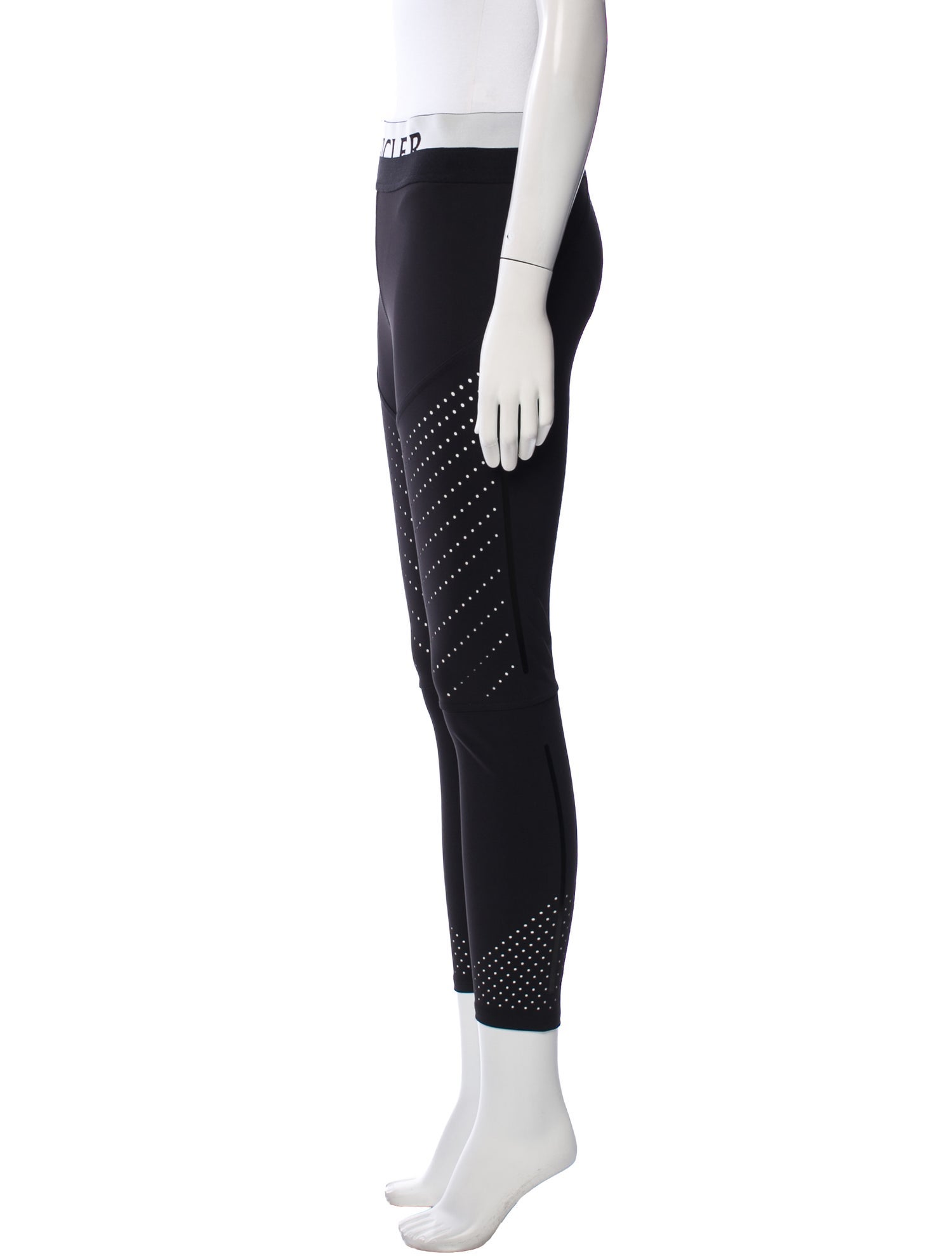 Moncler Nylon Skinny Leg Pants