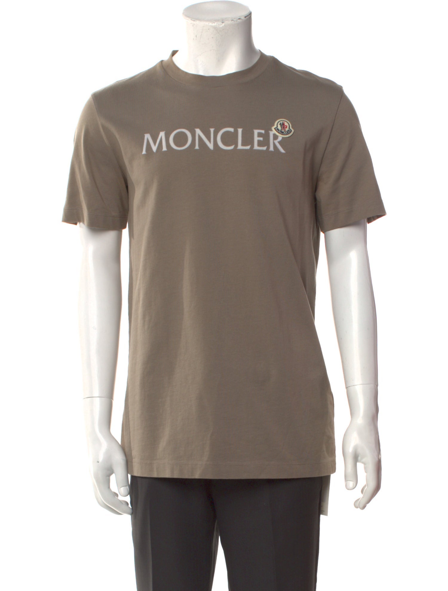 Moncler Graphic Print Crew Neck T-Shirt