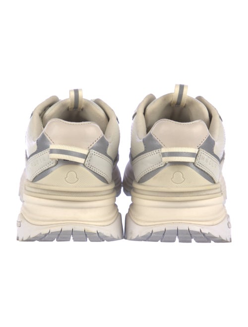 Moncler Leather Colorblock Pattern Sneakers