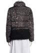 Moncler Down Animal Print Down Jacket
