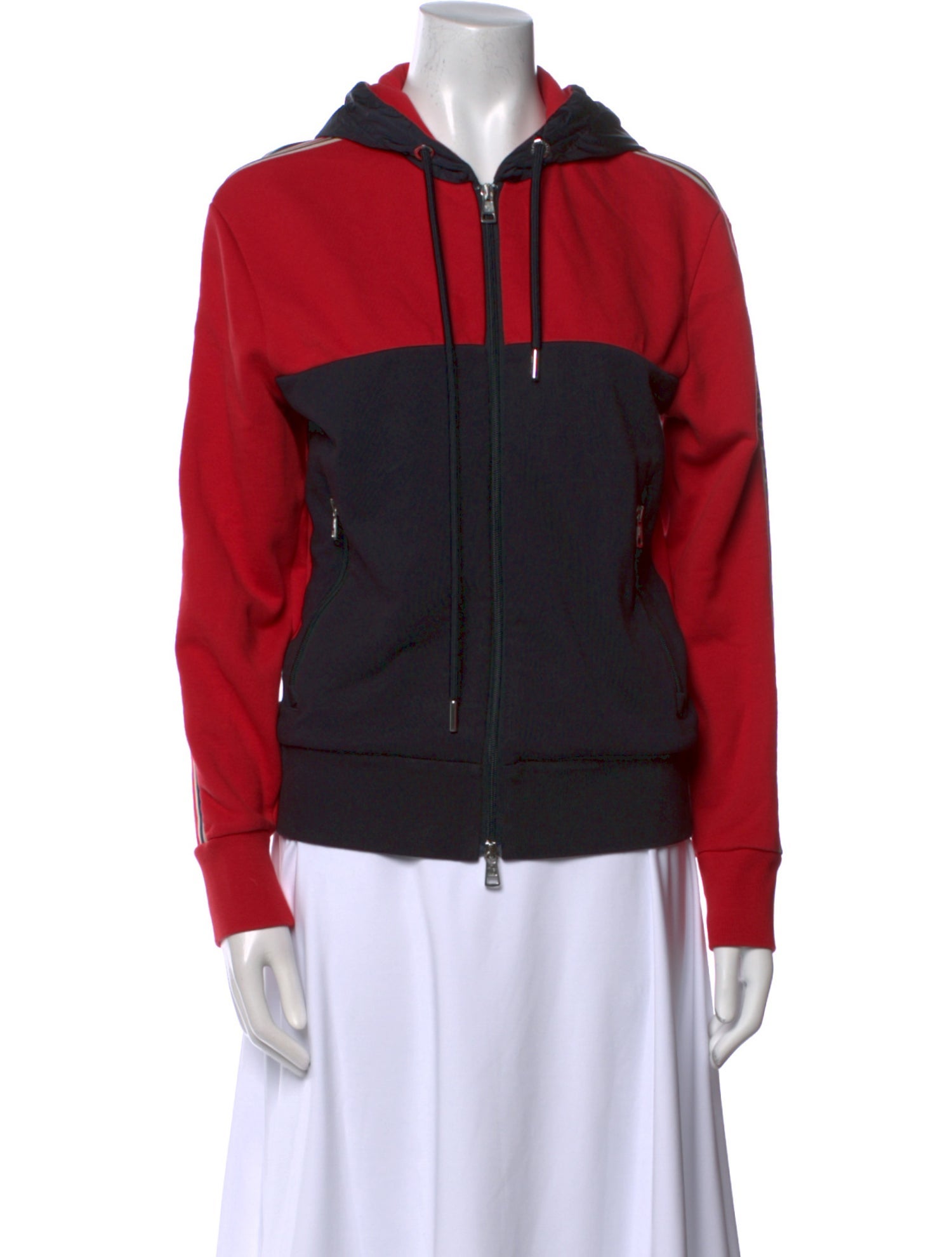 Moncler Mock Neck Long Sleeve Sweatshirt