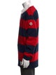 Moncler Striped Collar Polo Shirt