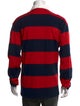 Moncler Striped Collar Polo Shirt