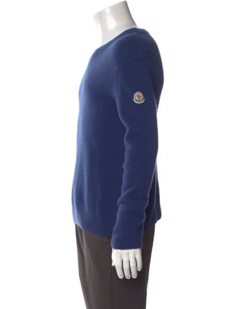 Moncler Virgin Wool Crew Neck Pullover