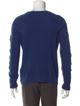 Moncler Virgin Wool Crew Neck Pullover