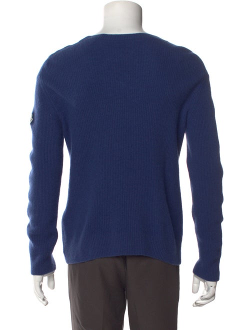 Moncler Virgin Wool Crew Neck Pullover