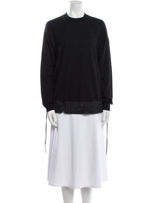 Moncler Virgin Wool Crew Neck Sweatshirt