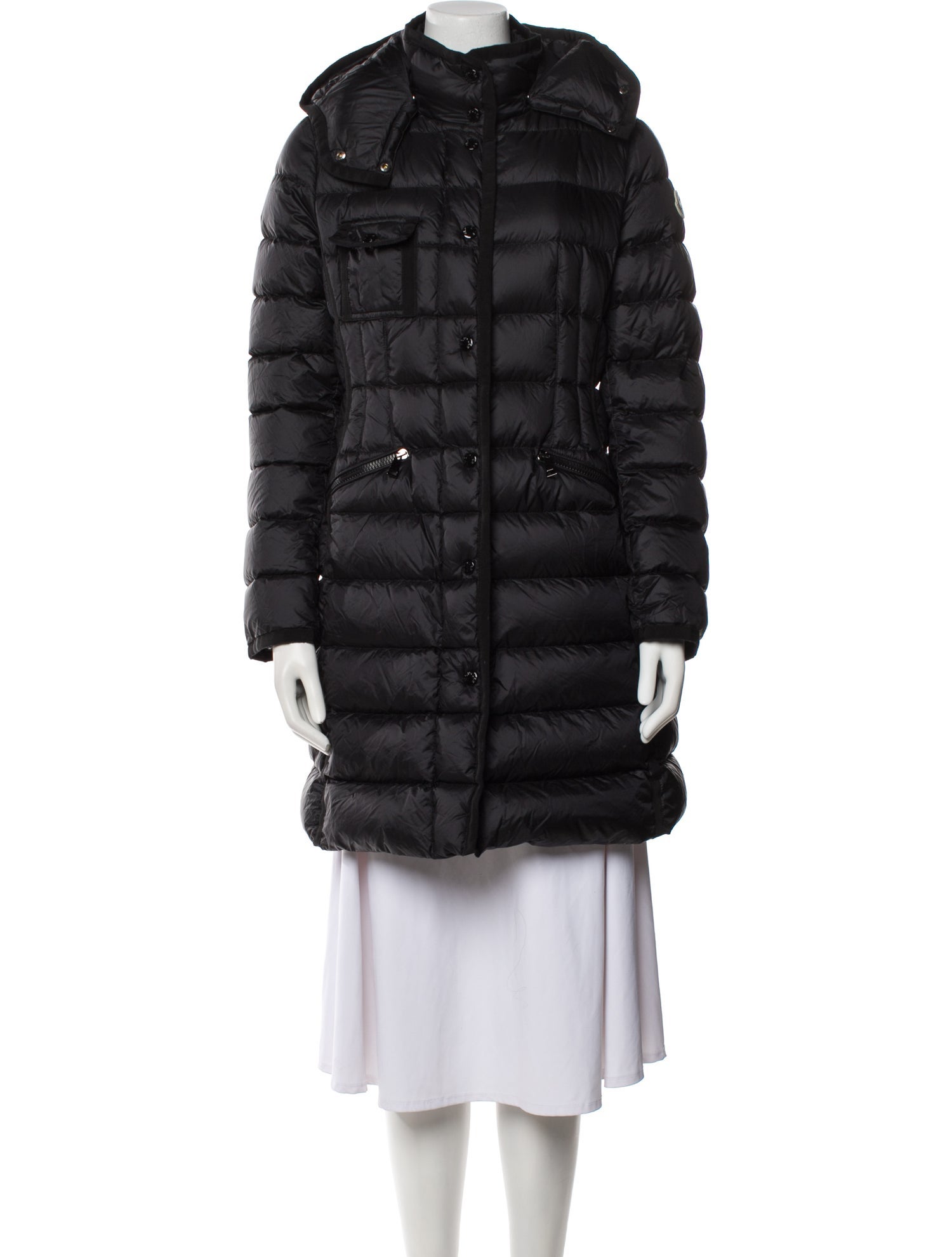 Moncler Nylon Down Coat