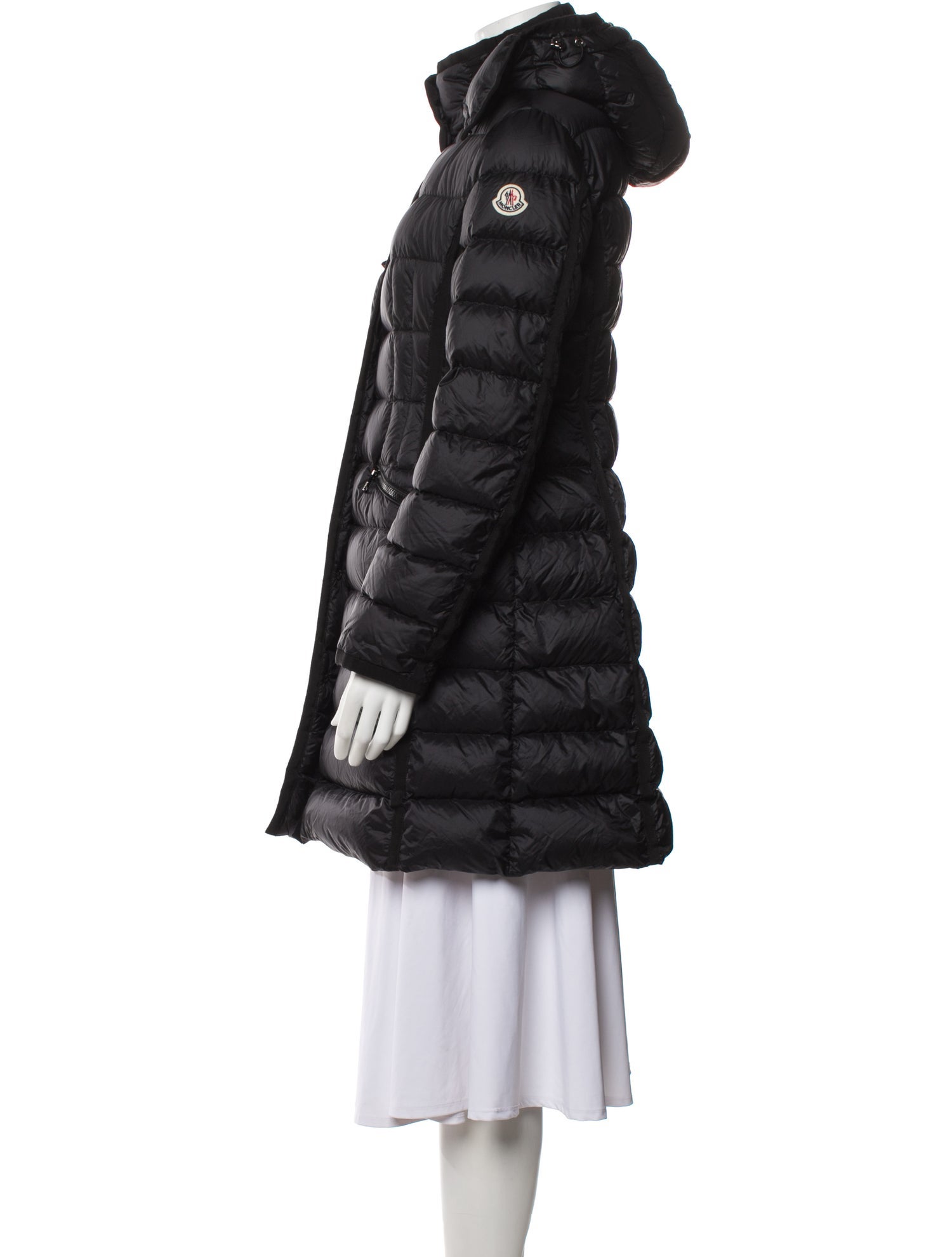 Moncler Nylon Down Coat