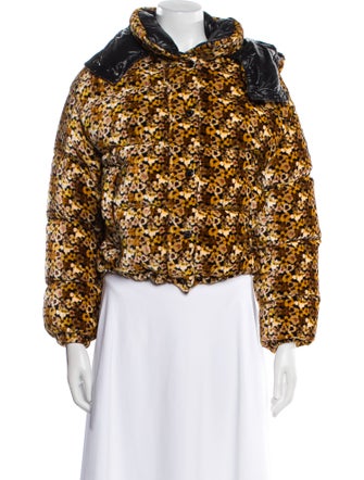 Moncler Floral Print Jacket