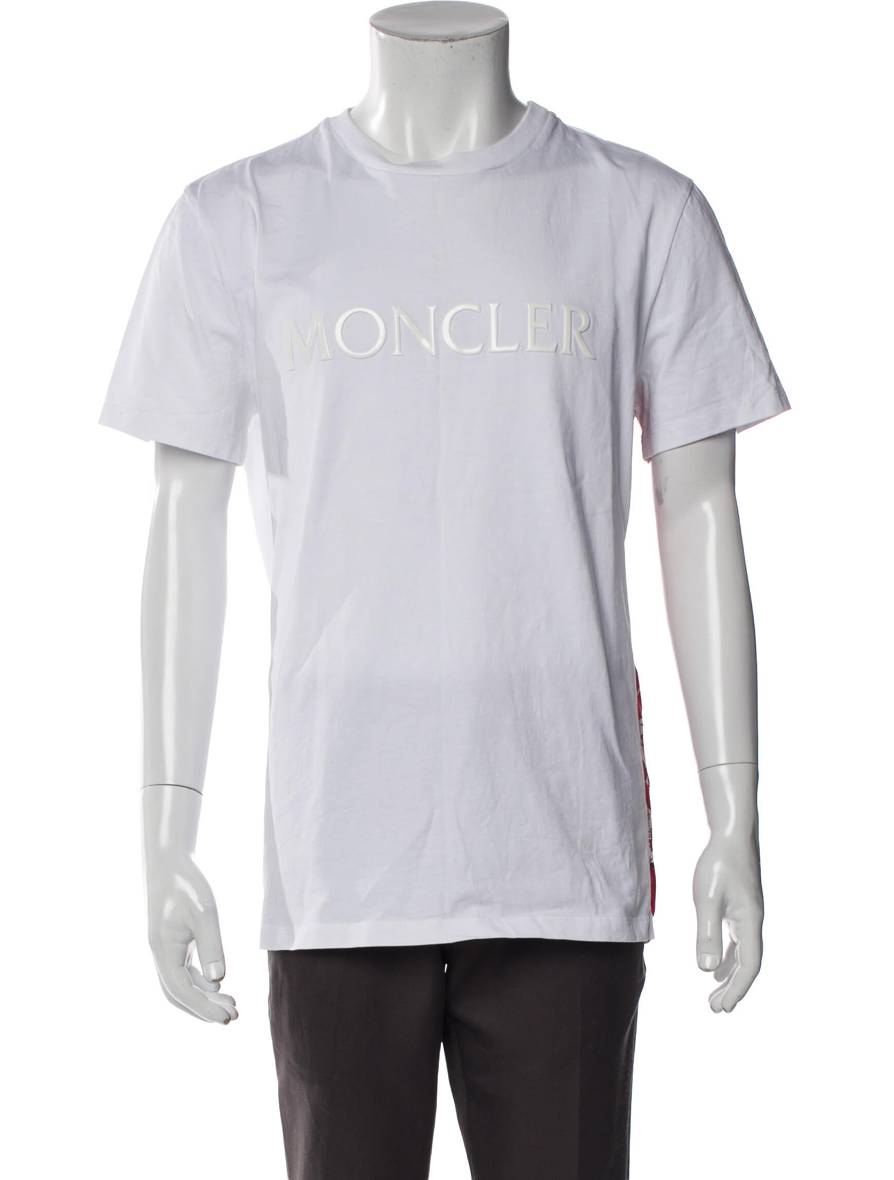 Moncler Graphic Print Crew Neck T-Shirt