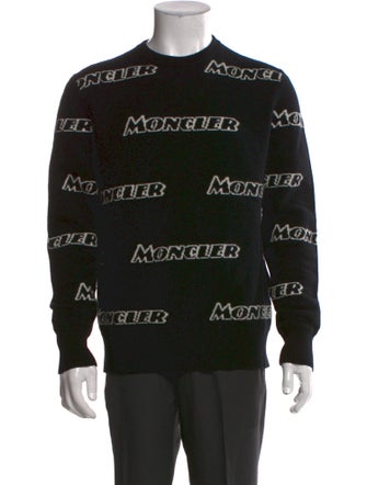 Moncler Virgin Wool Printed Pullover