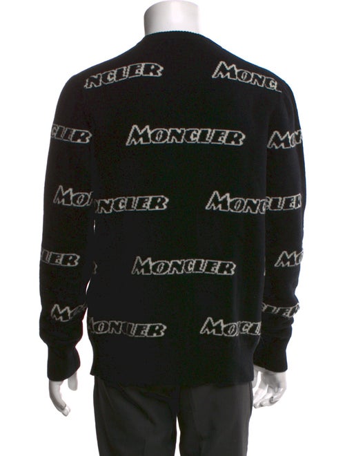 Moncler Virgin Wool Printed Pullover