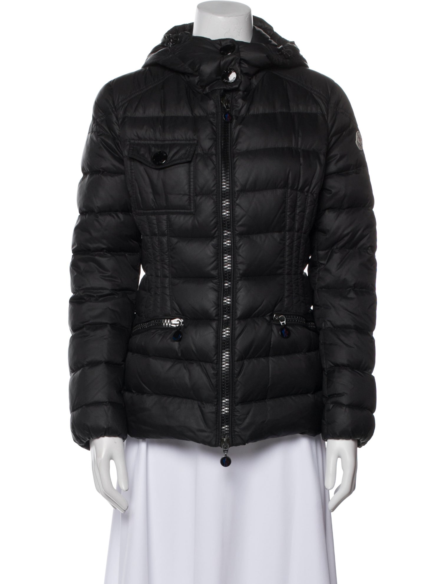 Moncler Printed Down Coat